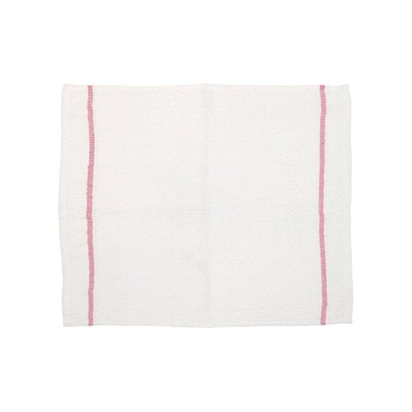 Monarch Ribbed Utility Bar Mop Towels Pink Stripe  , 4PK SC-UC-PNK